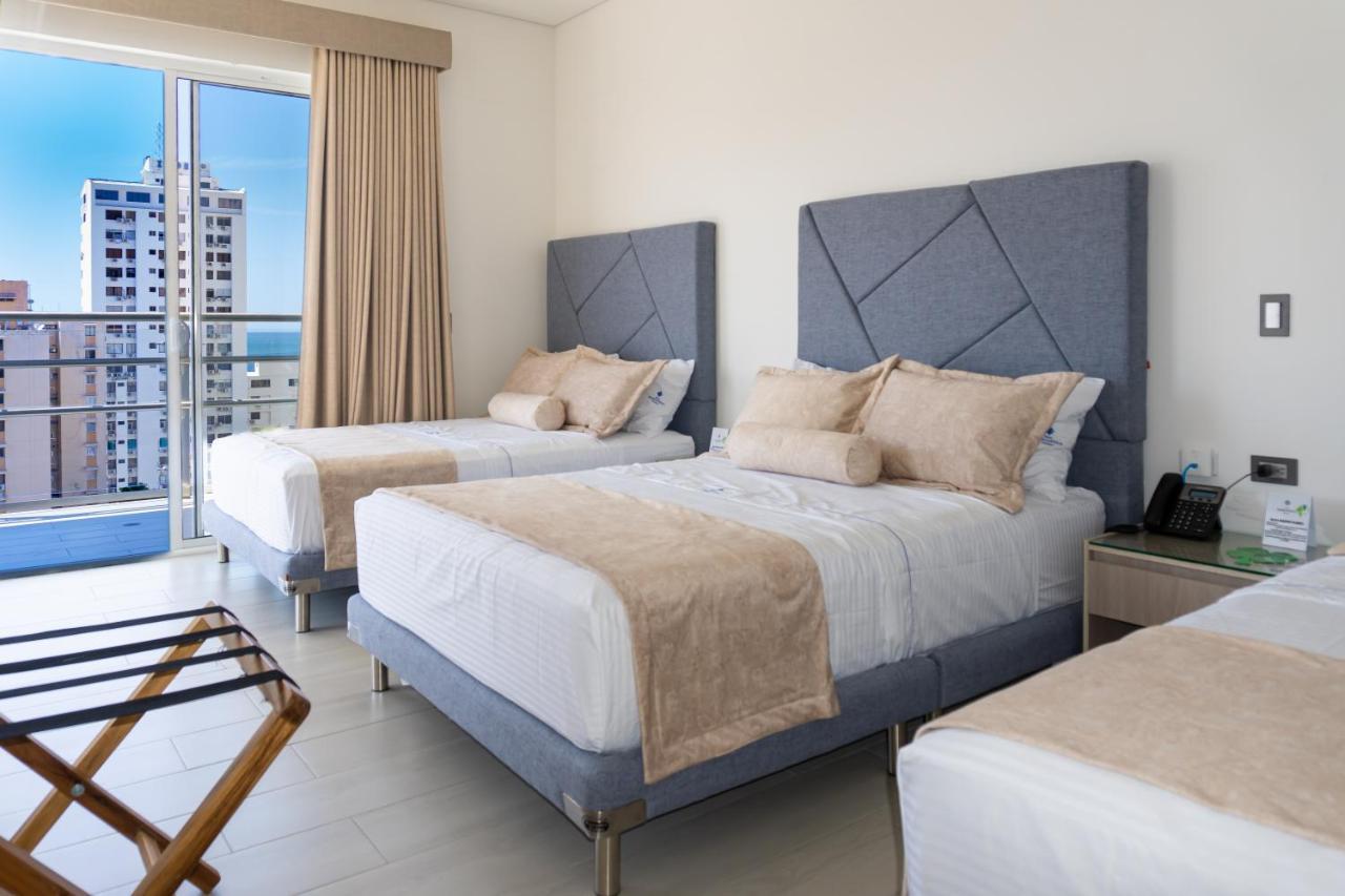 Hotel Marco Polo Rodadero ซันตามาร์ตา ภายนอก รูปภาพ