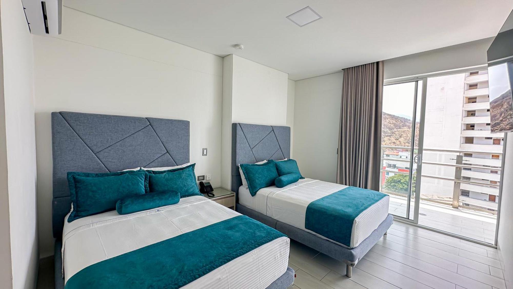 Hotel Marco Polo Rodadero ซันตามาร์ตา ภายนอก รูปภาพ